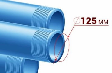Скважина на песок НПВХа 125
